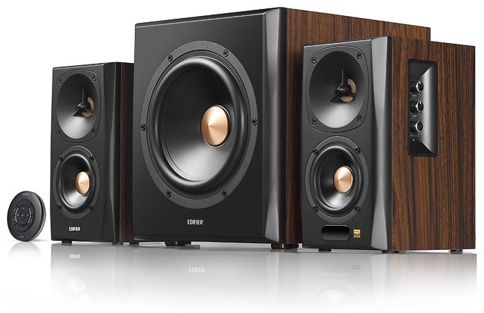 Компьютерные колонки Edifier S360DB коричневый