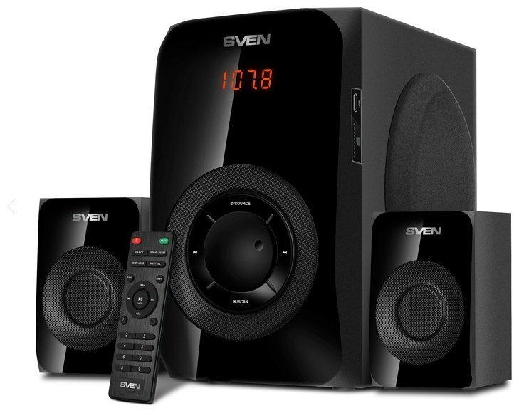 Компьютерные колонки SVEN MS-2020 черный
