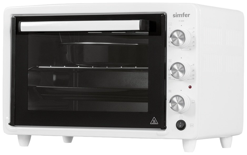 Настольная электропечь Simfer M3404 белый купить,NaN