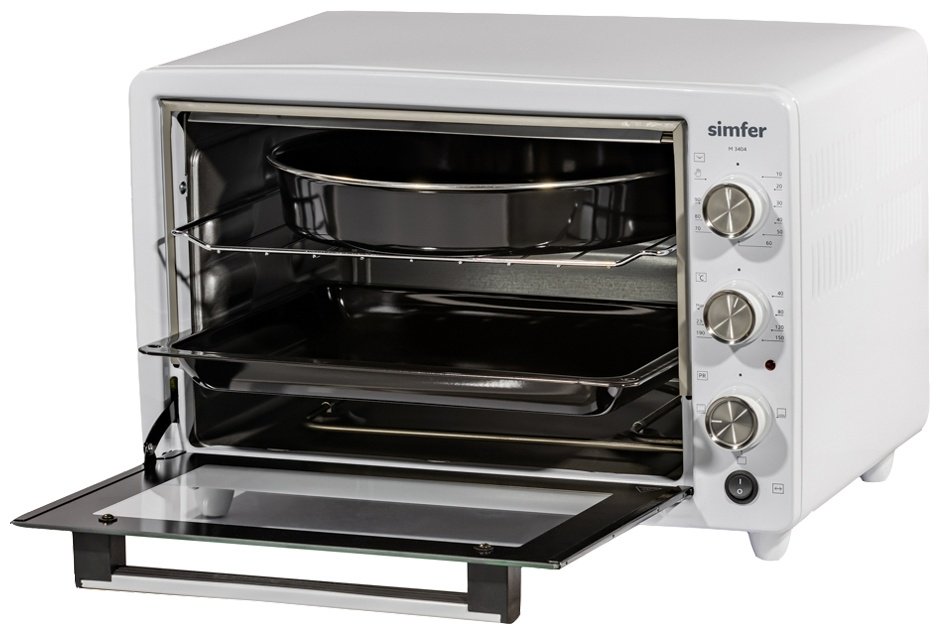 Настольная электропечь Simfer M3404 белый - ForteMarket Настольная электропечь Simfer M3404 белый купить,0