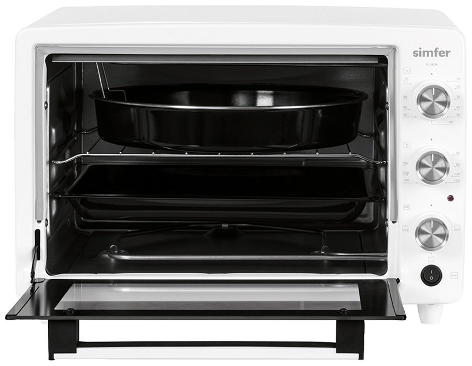 Настольная электропечь Simfer M3404 белый - ForteMarket Настольная электропечь Simfer M3404 белый купить,0