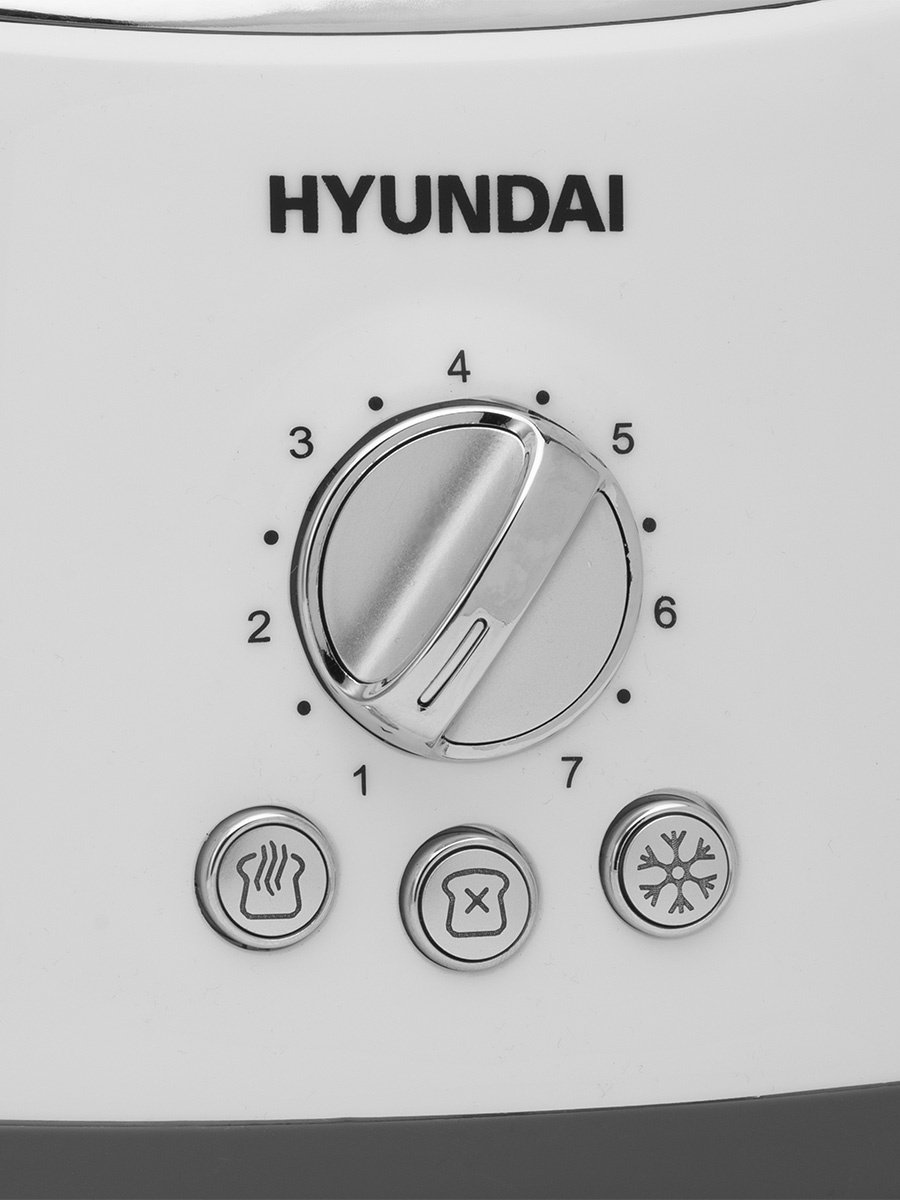Тостер Hyundai HYT-8003 белый купить,0