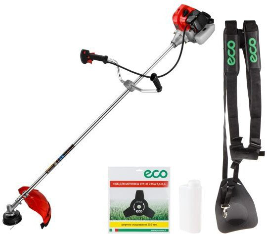 Триммер бензиновый ECO GTP-251 Power (EC1550-4), леска и нож купить,NaN