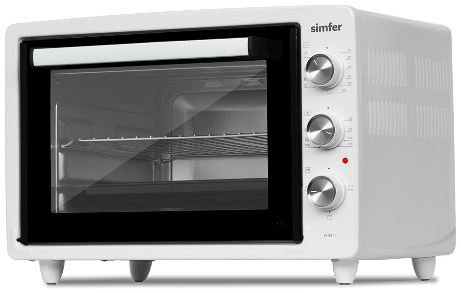 Настольная электропечь Simfer M3411 белый купить,NaN