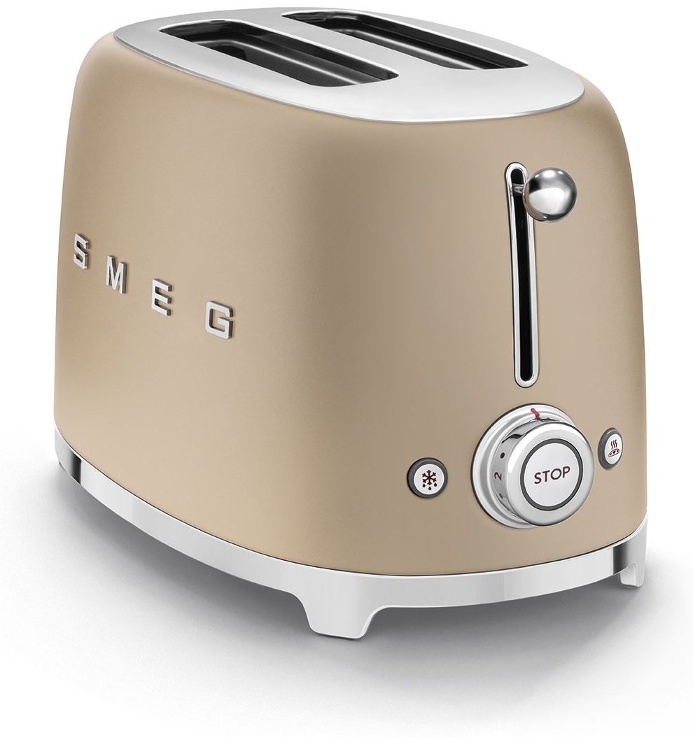 Тостер Smeg TSF01CHMEU золотистый купить,0