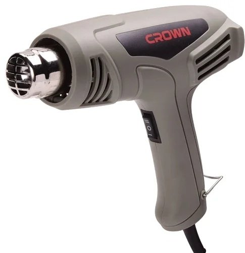 Фен строительный CROWN CT19017