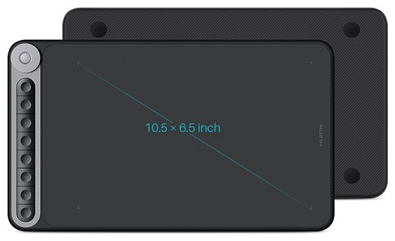 Графический планшет HUION Inspiroy Q620M черный - ForteMarket Графический планшет HUION Inspiroy Q620M черный купить,45500