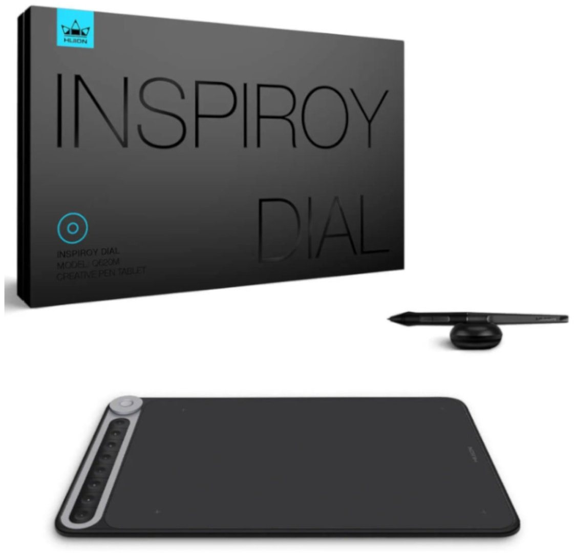 Графический планшет HUION Inspiroy Q620M черный - ForteMarket Графический планшет HUION Inspiroy Q620M черный купить,45500