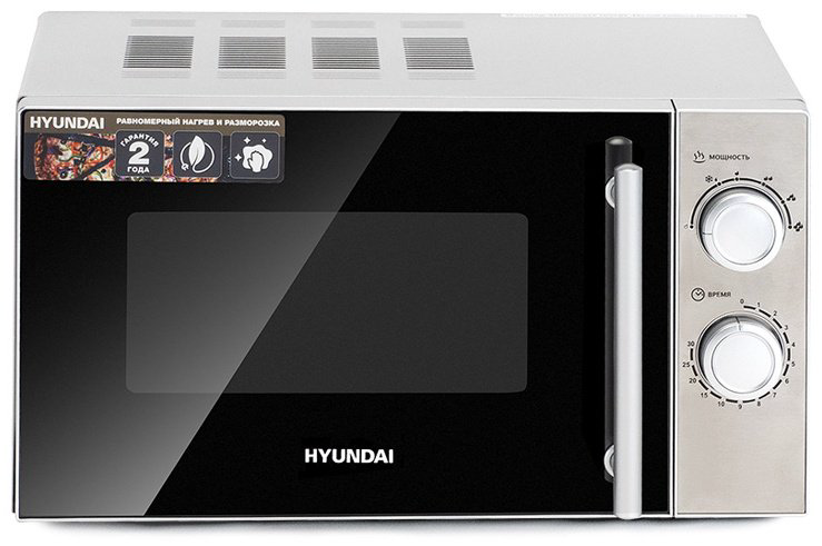 Микроволновая печь Hyundai HYM-M2040 серебристый купить,NaN