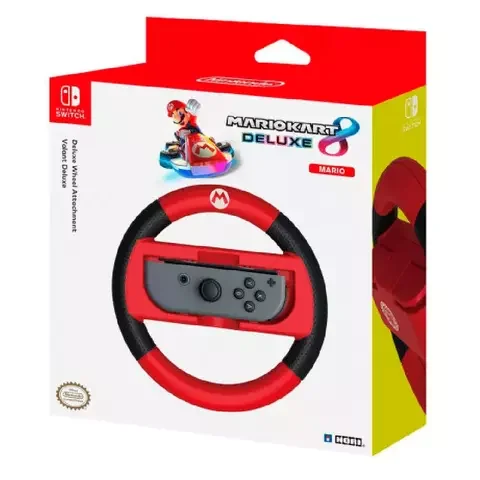 Игровой контроллер HORI Руль Mario NSW-054U для консоли Nintendo Switch Red купить,0