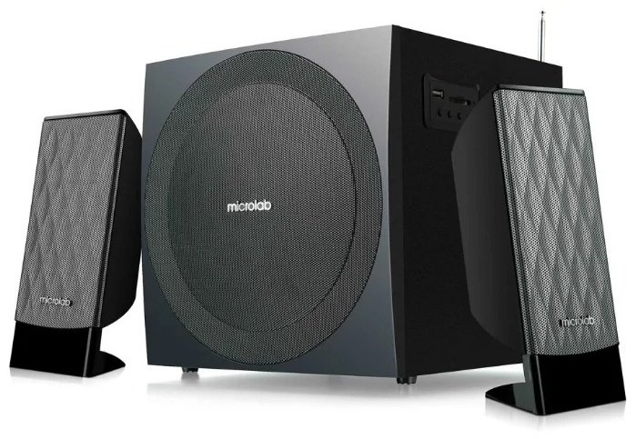 Компьютерные колонки Microlab M-300BT черный