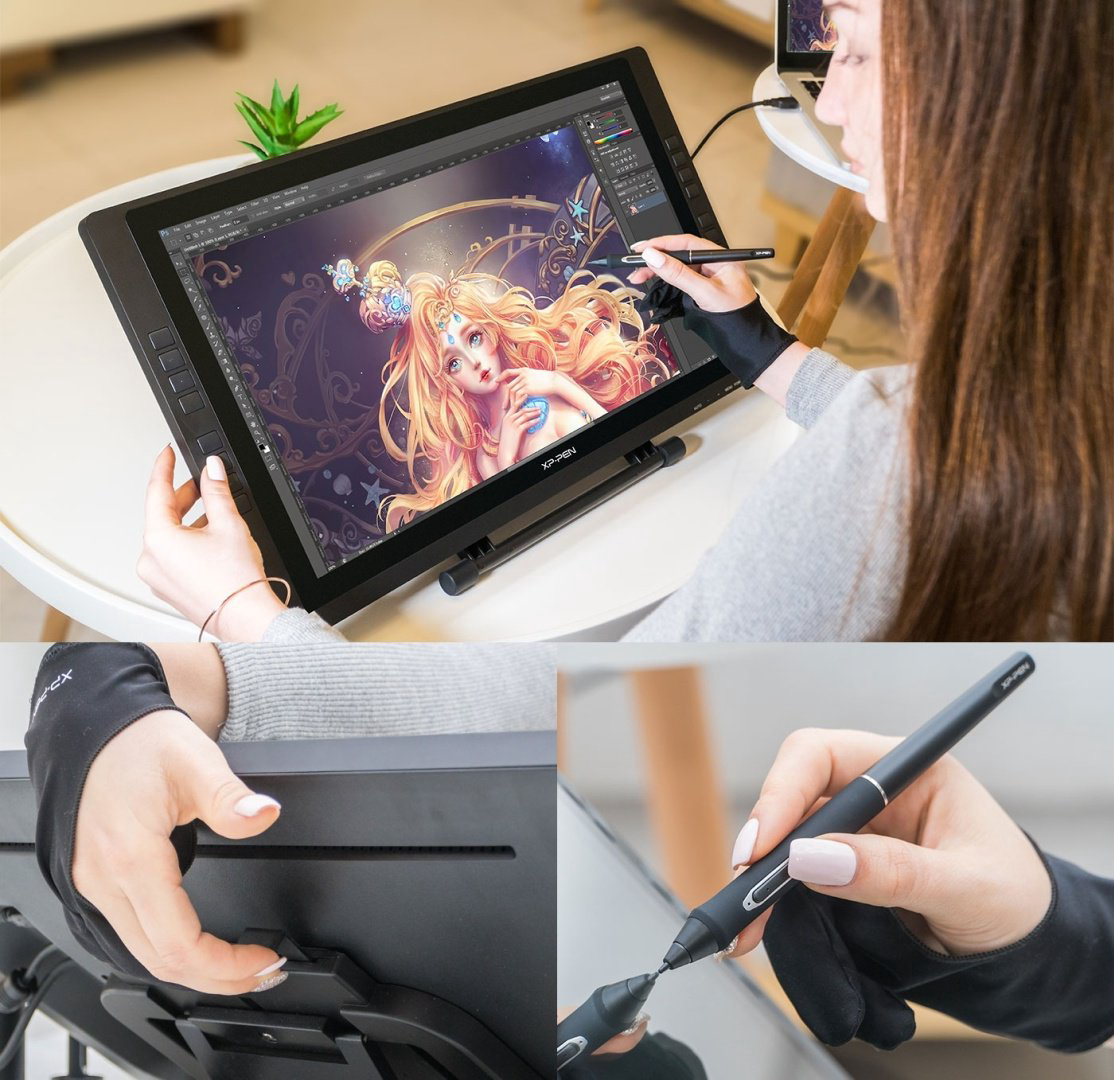 Графический планшет XP-PEN Artist 22E Pro черный купить,NaN
