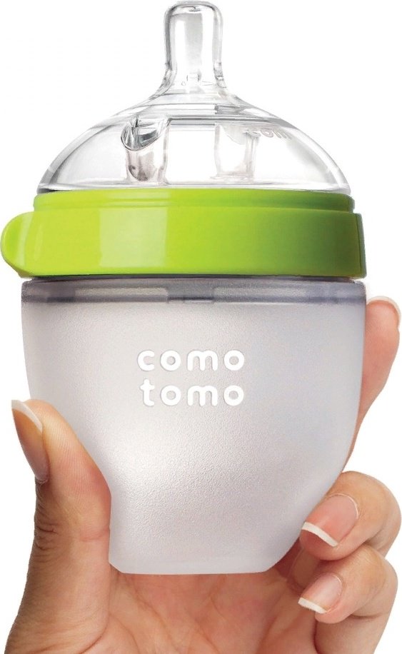 Бутылочка Comotomo 150G-EN, зеленый - ForteMarket Бутылочка Comotomo 150G-EN, зеленый купить,0