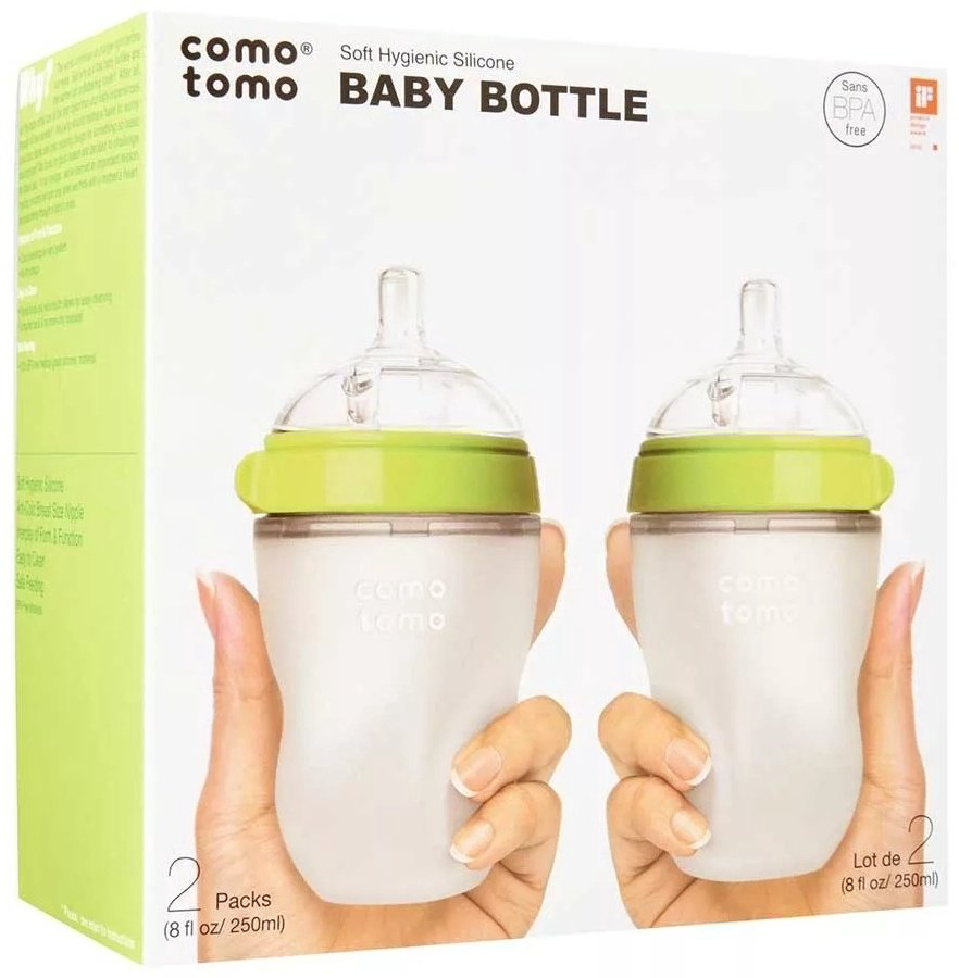 Набор Comotomo 250TG-EN 250 мл зеленый купить,22000