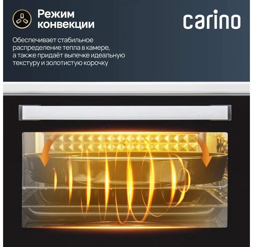 Настольная электропечь Carino Мини-печь Carino CM4216 белый купить,NaN