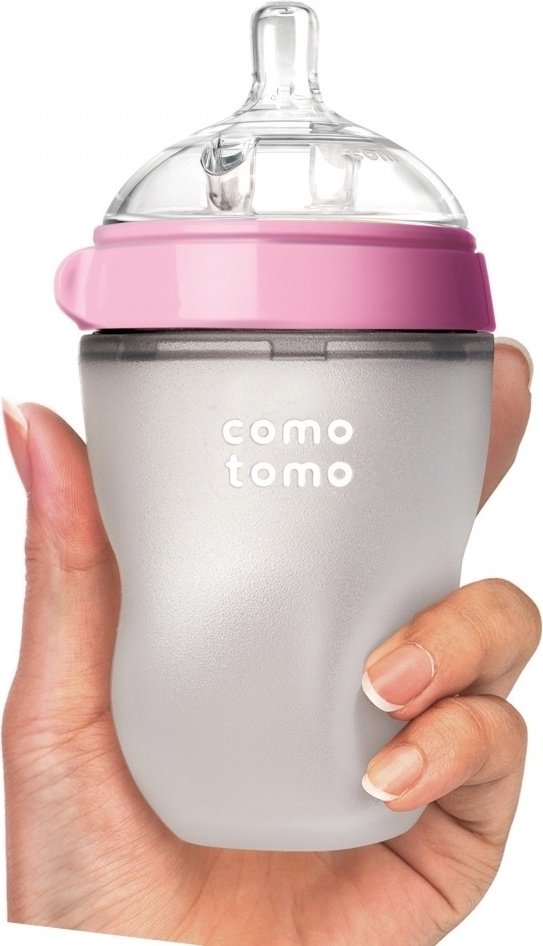 Comotomo Бутылочки 2 шт 3+ розовый 250 мл - ForteMarket Comotomo Бутылочки 2 шт 3+ розовый 250 мл купить,0