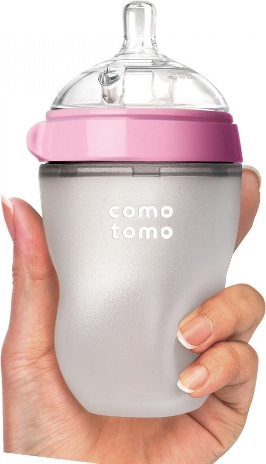 Comotomo Бутылочки 2 шт 3+ розовый 250 мл купить,22000