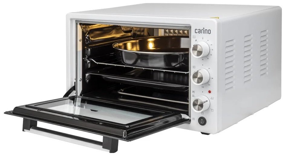 Настольная электропечь Carino Мини-печь Carino CM4216 белый купить,0