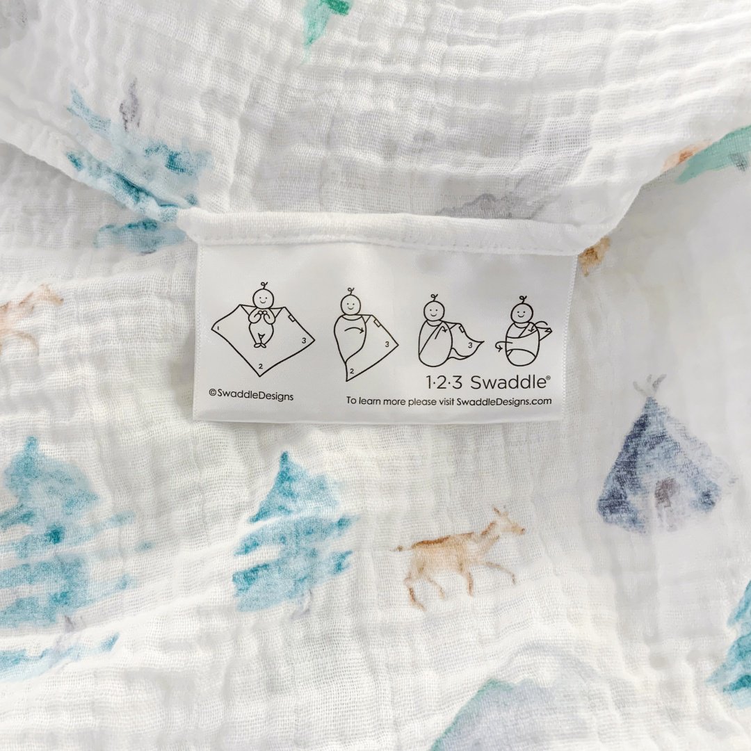 Пеленка текстильная Swaddle Designs Muslin Swaddle Single SDM-1031WMT, 1 шт, 115x115 см купить,0