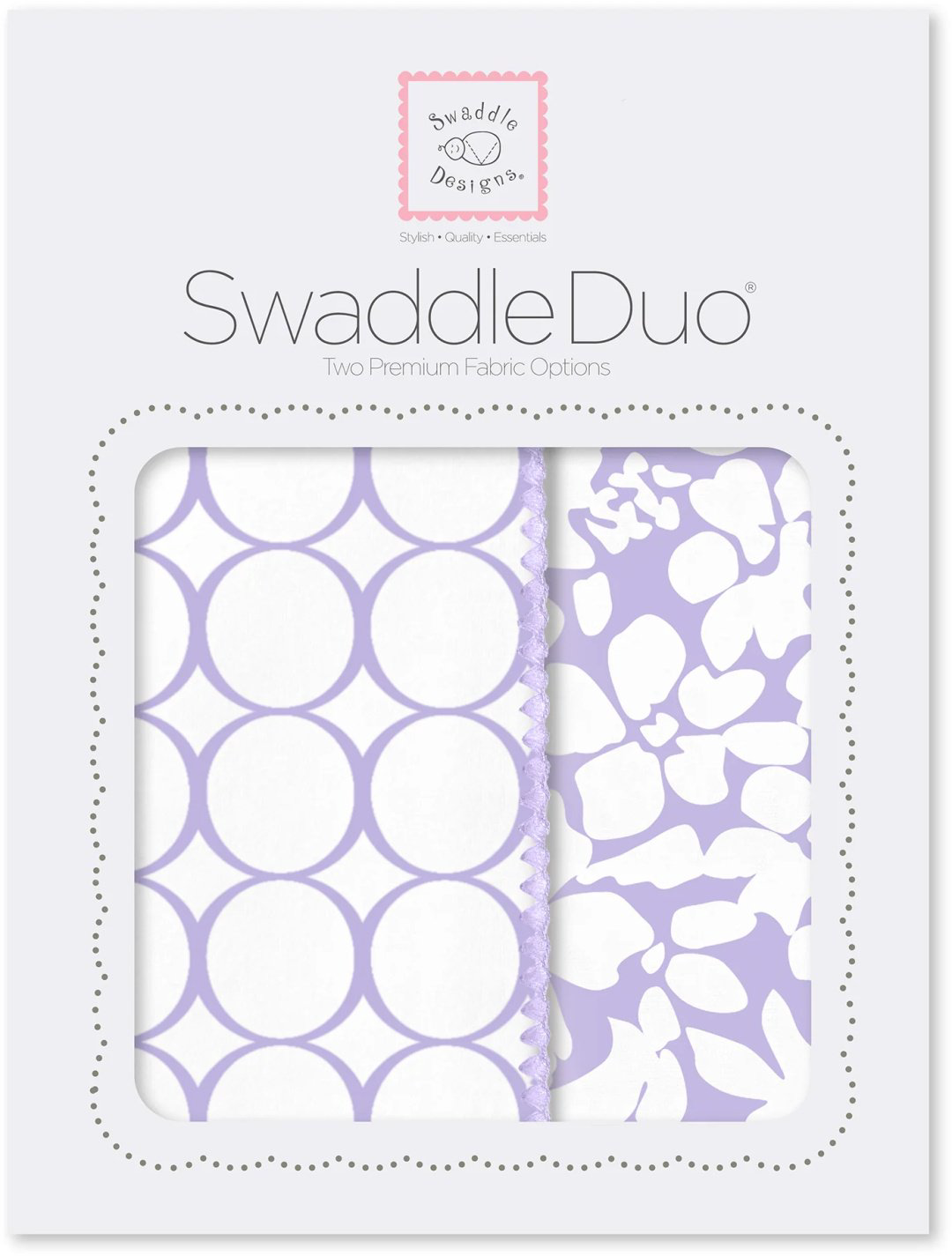 Пеленка текстильная Swaddle Designs SwaddleDuo SD-022L-454L, 2 шт, 118x118 см купить,NaN