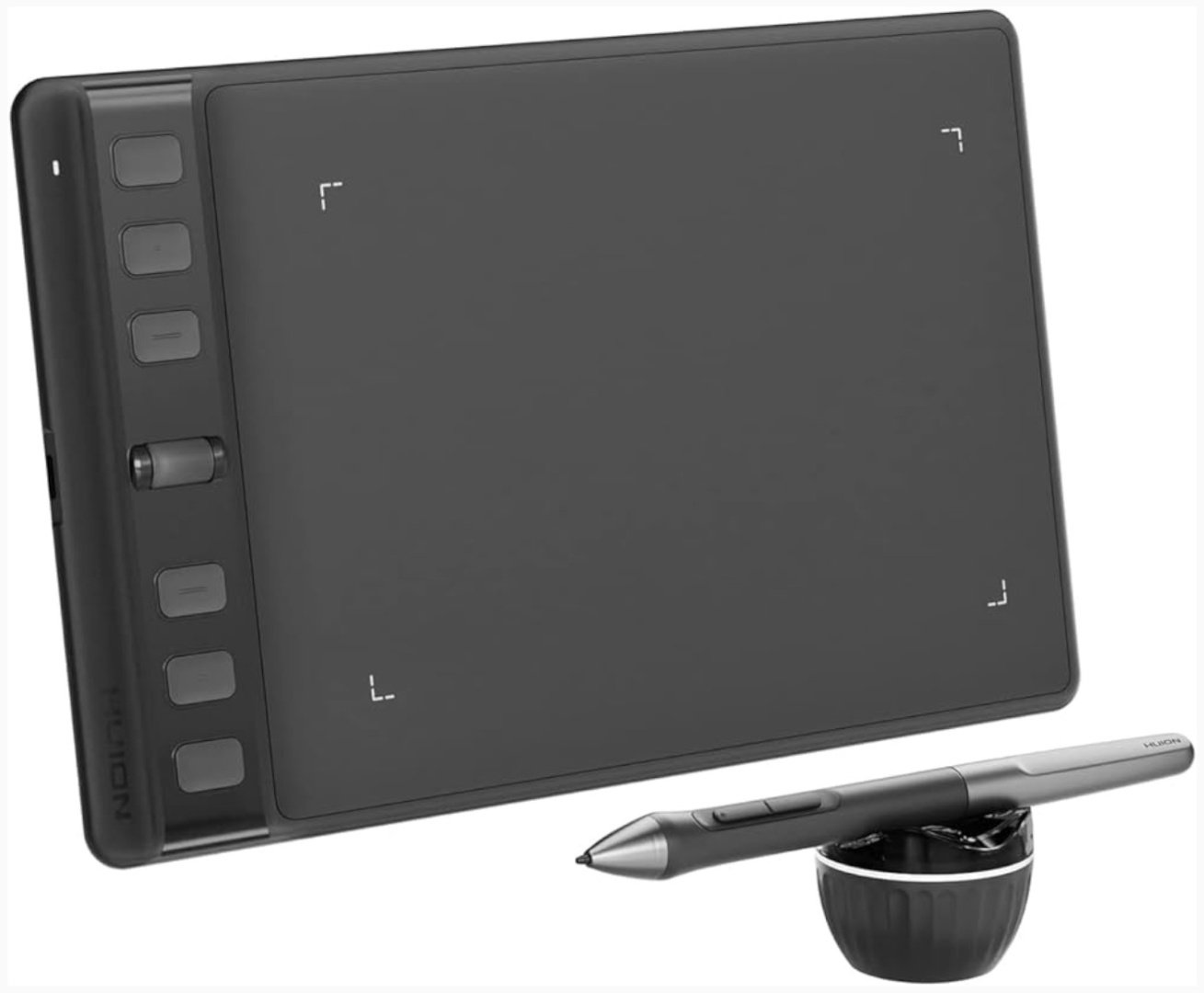 Графический планшет HUION Inspiroy 2S H641P черный