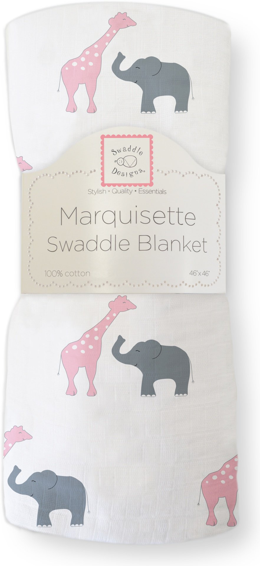 Пеленка текстильная Swaddle Designs Swaddling Blanket SD-456P, 1 шт, 118x118 см