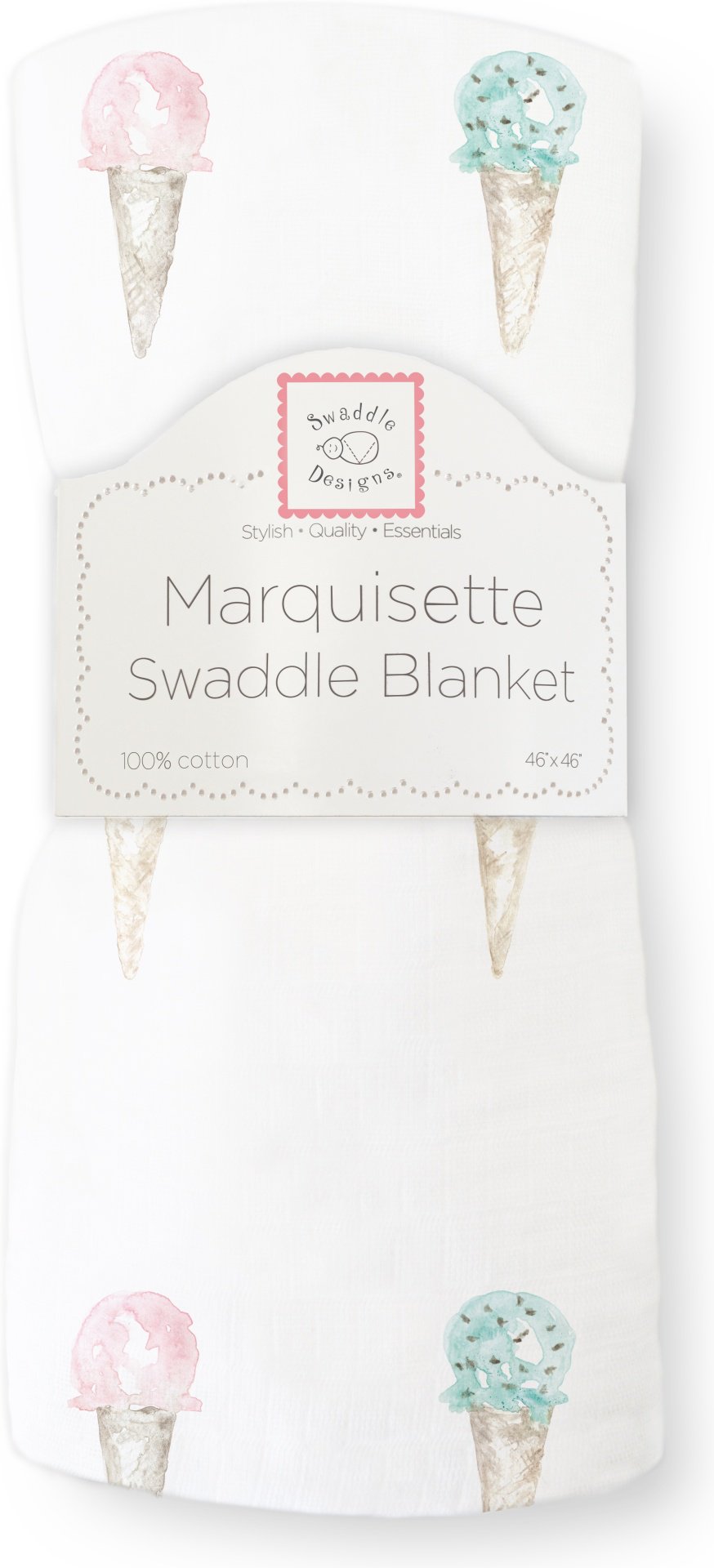 Пеленка текстильная Swaddle Designs Swaddling Blanket SD-520MC, 1 шт, 118x118 см