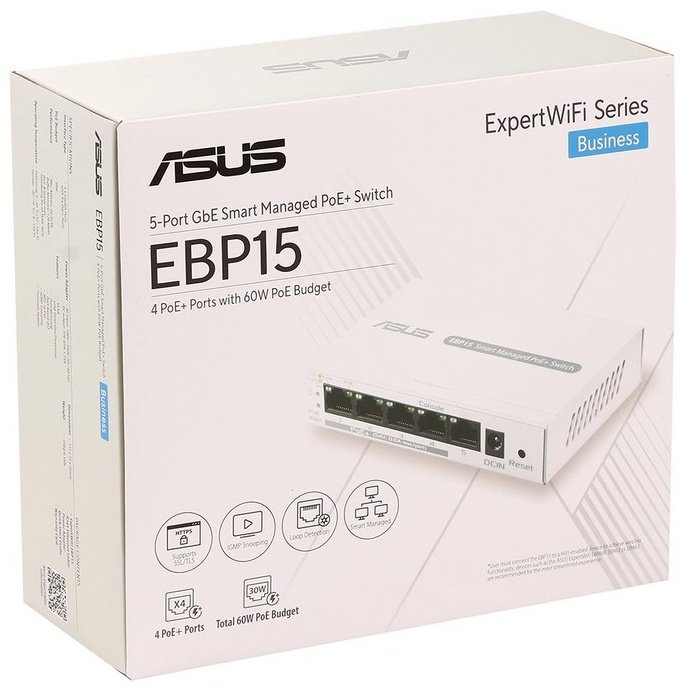 Коммутатор ASUS EBP15 (90IG08D0-MO3B00) купить,0