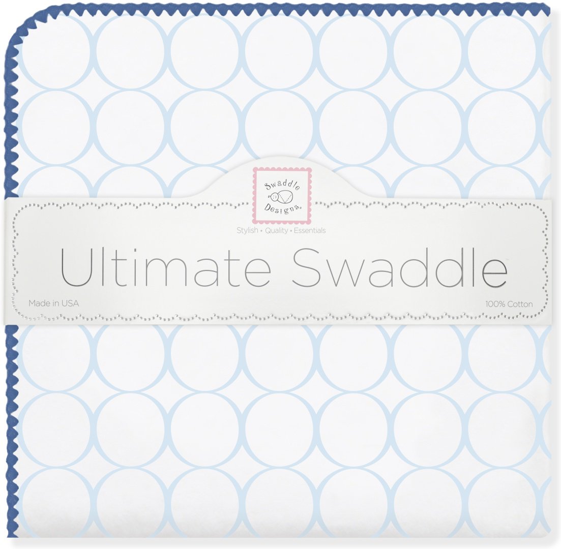 Пеленка текстильная Swaddle Designs Ultimate Receiving Blanket SD-022PB-TB, 1 шт, 110x110 см