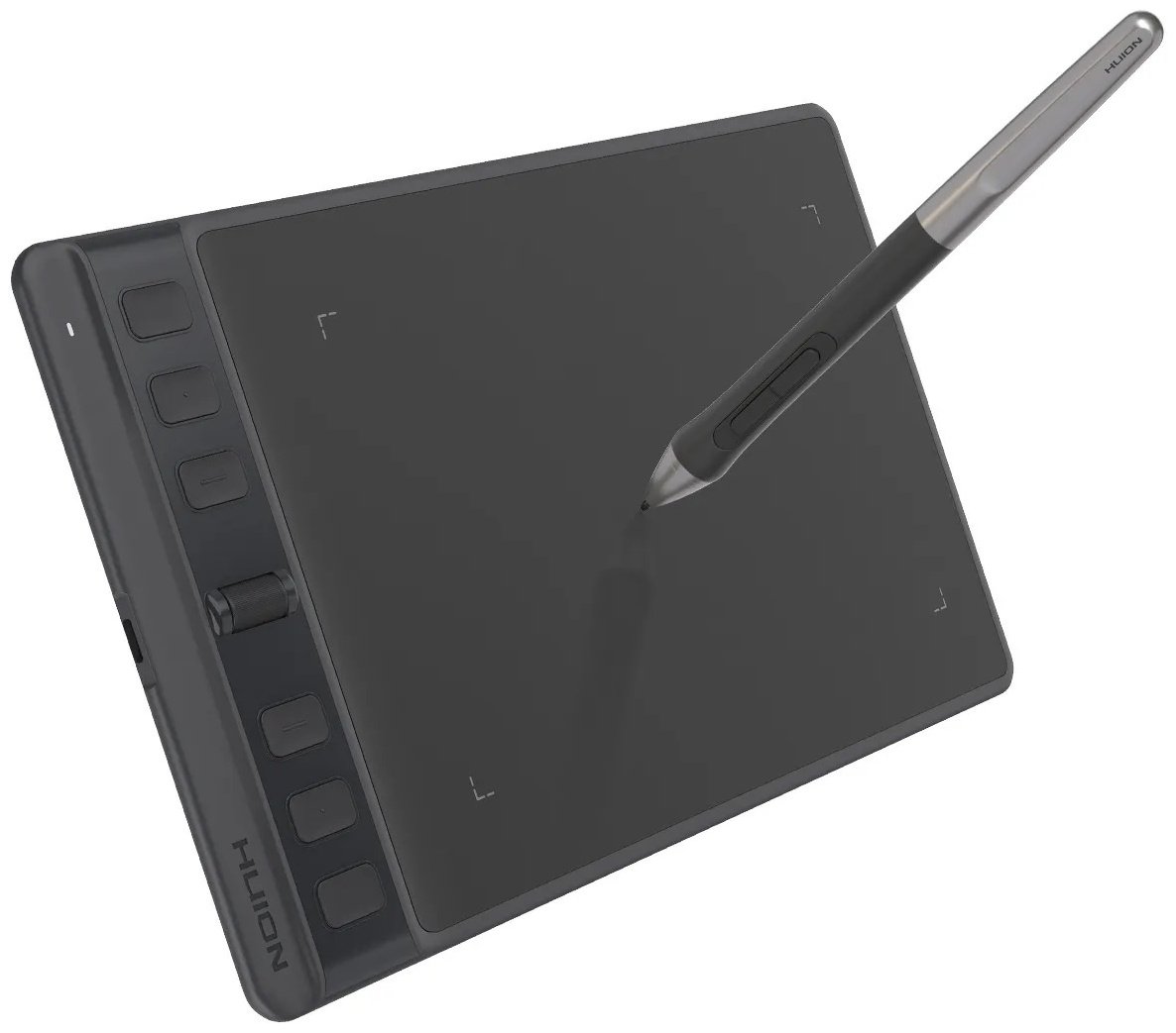 Графический планшет HUION Inspiroy 2S H641P черный - ForteMarket Графический планшет HUION Inspiroy 2S H641P черный купить,0