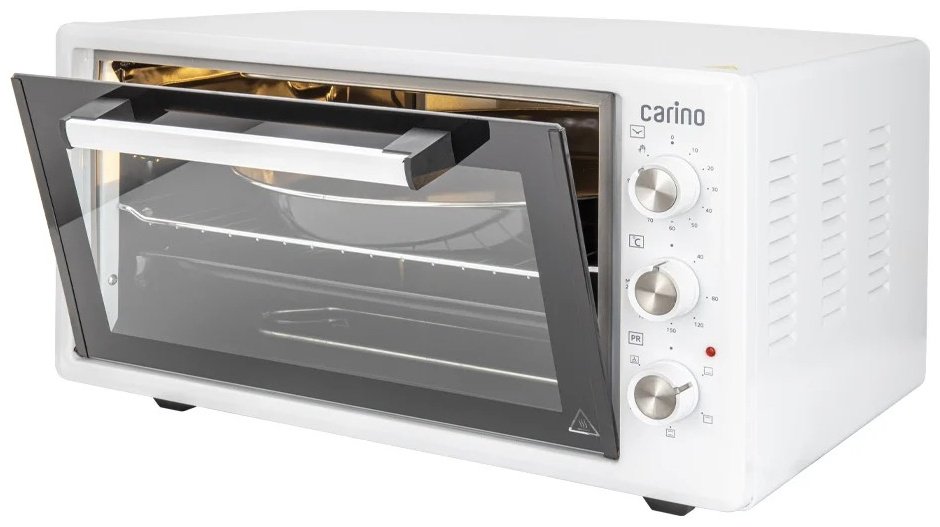 Настольная электропечь Carino Мини-печь Carino CM4502 белый - ForteMarket Настольная электропечь Carino Мини-печь Carino CM4502 белый купить,0