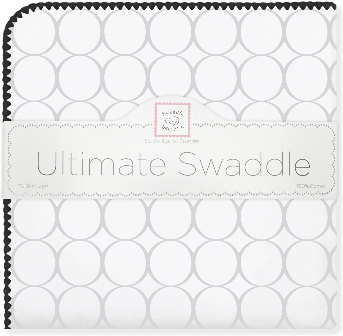 Пеленка текстильная Swaddle Designs Ultimate Receiving Blanket SD-022ST-BK, 1 шт, 110x110 см купить,NaN