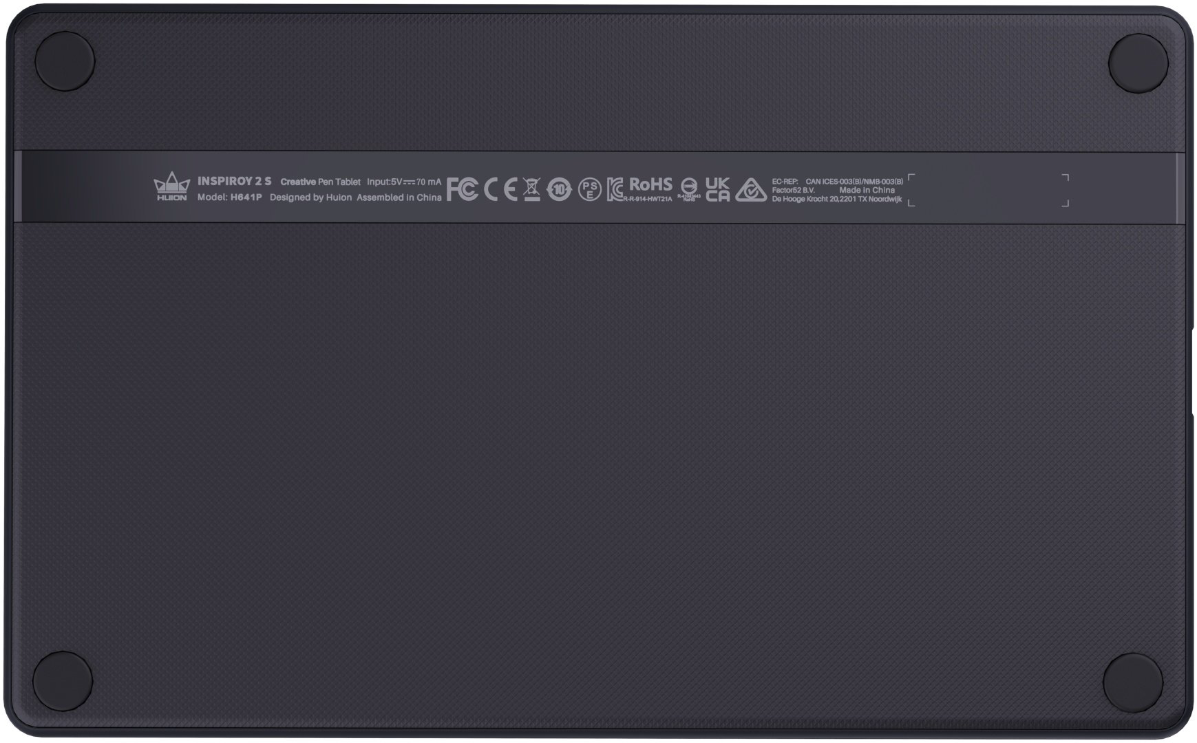 Графический планшет HUION Inspiroy 2S H641P черный - ForteMarket Графический планшет HUION Inspiroy 2S H641P черный купить,29359