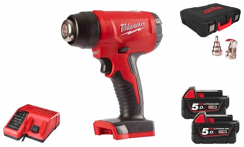 Фен строительный Milwaukee M18 BHG-502C 4933459772 - ForteMarket Фен строительный Milwaukee M18 BHG-502C 4933459772 купить,0
