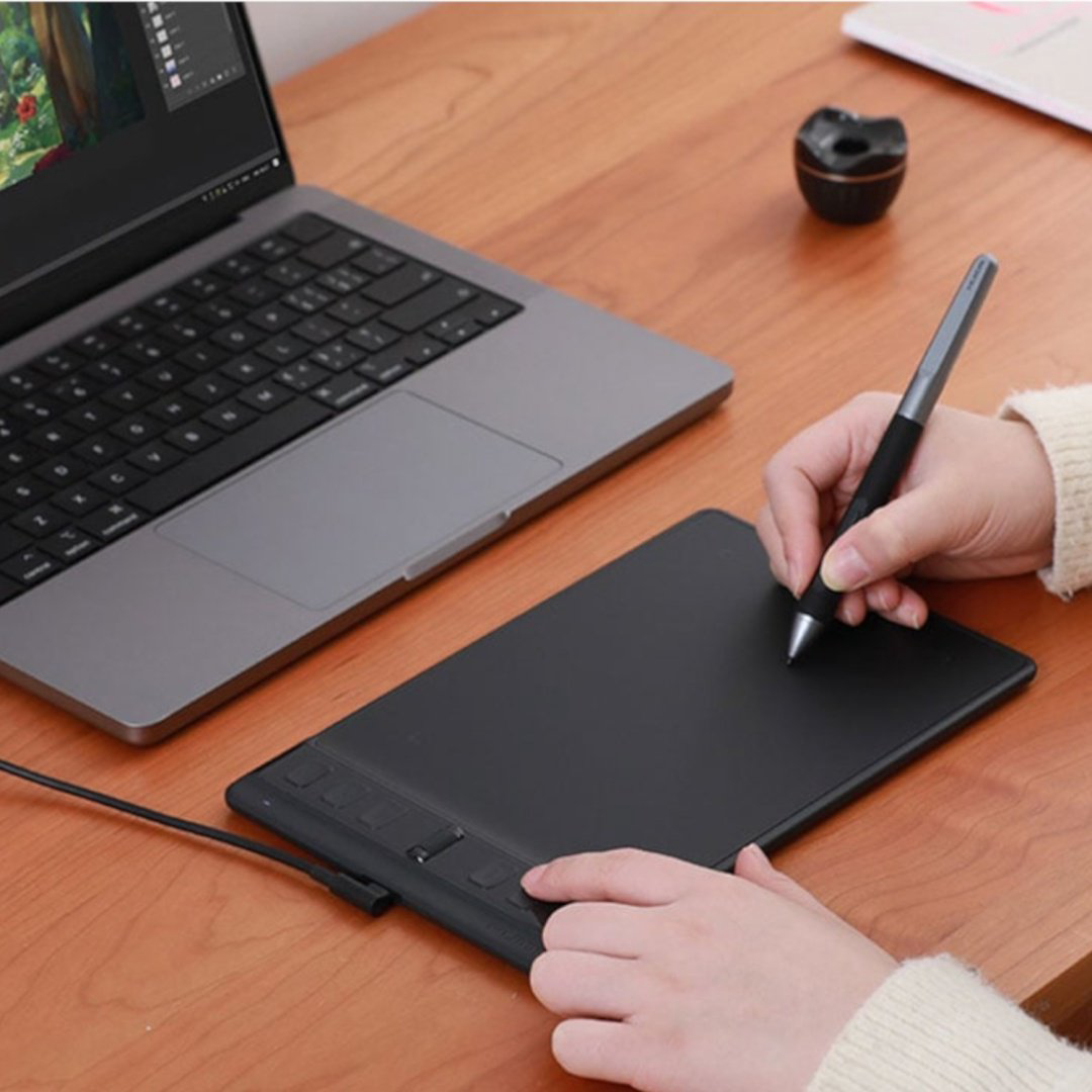 Графический планшет HUION Inspiroy 2S H641P черный - ForteMarket Графический планшет HUION Inspiroy 2S H641P черный купить,29359