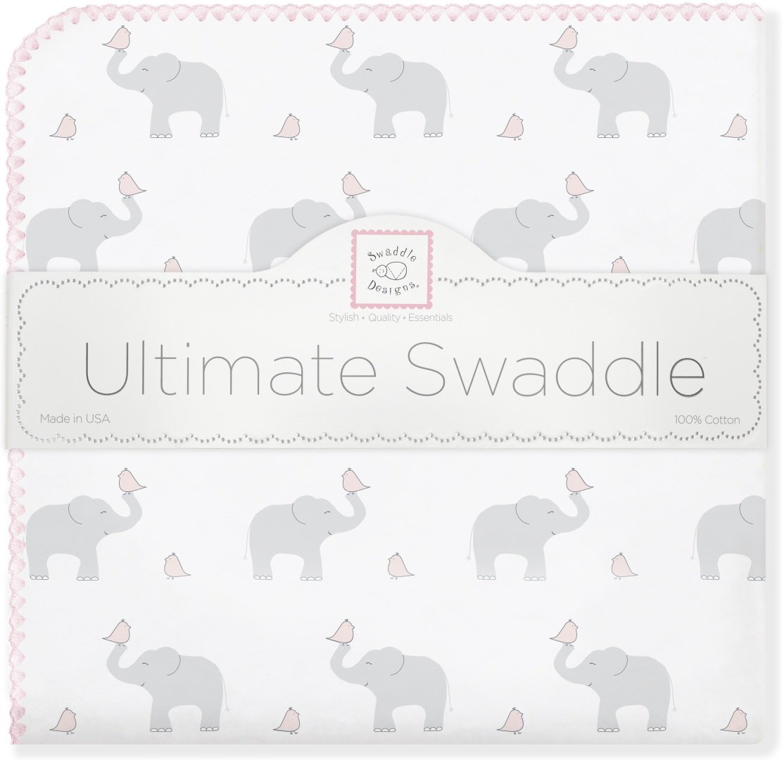 Пеленка текстильная Swaddle Designs Ultimate Receiving Blanket SD-460PP, 1 шт, 110x110 см