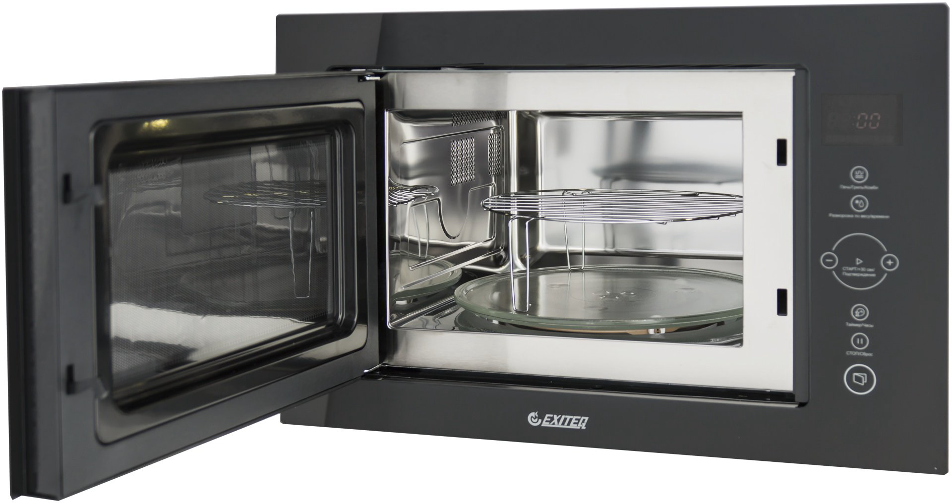 Микроволновая печь EXITEQ EXM-106 черный купить,NaN