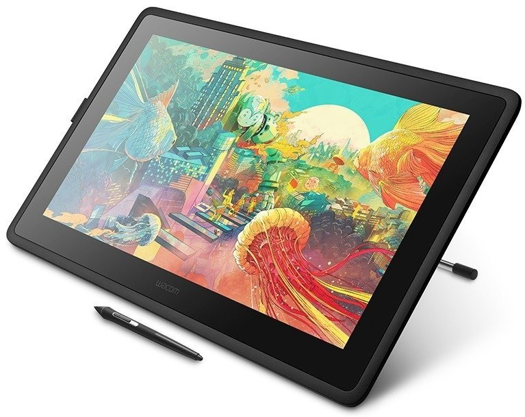 Графический планшет Wacom Cintiq 22 DTK2260 черный купить,NaN