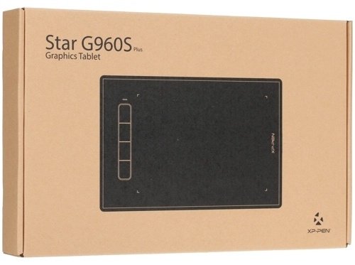 Графический планшет XP-PEN Star G960S Plus черный - ForteMarket Графический планшет XP-PEN Star G960S Plus черный купить,0