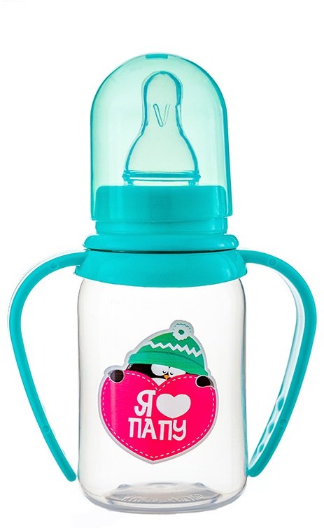 Бутылочка Baby Planet 8422/2, 125 мл, бирюзовый
