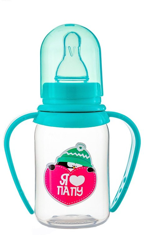 Бутылочка Baby Planet 8422/2, 125 мл, бирюзовый купить,NaN