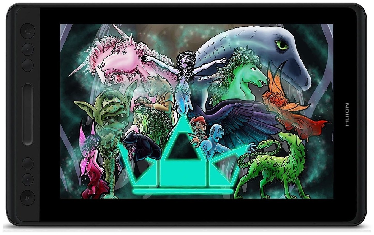 Графический планшет HUION KAMVAS PRO 12 черный - ForteMarket Графический планшет HUION KAMVAS PRO 12 черный купить,0