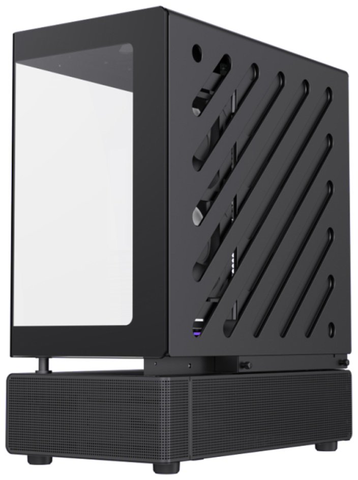 Корпус Game Max Gamemax N80 BK Black без Б/П черный