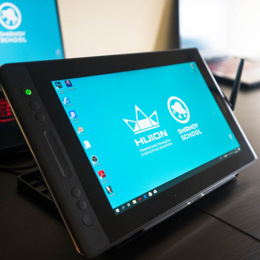 Графический планшет HUION KAMVAS PRO 12 черный - ForteMarket Графический планшет HUION KAMVAS PRO 12 черный купить,0