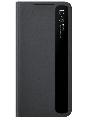 Чехол Samsung Smart Clear View для Galaxy S21 EF-ZG991CBEGRU черный