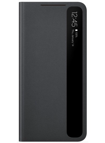 Чехол Samsung Smart Clear View для Galaxy S21 EF-ZG991CBEGRU черный