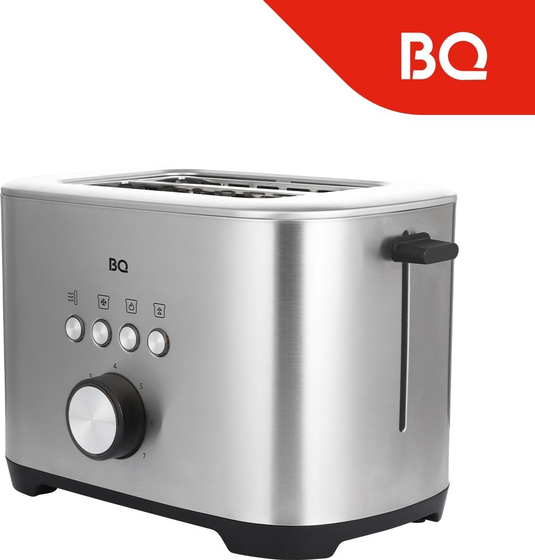 Тостер BQ T1010 стальной купить,NaN