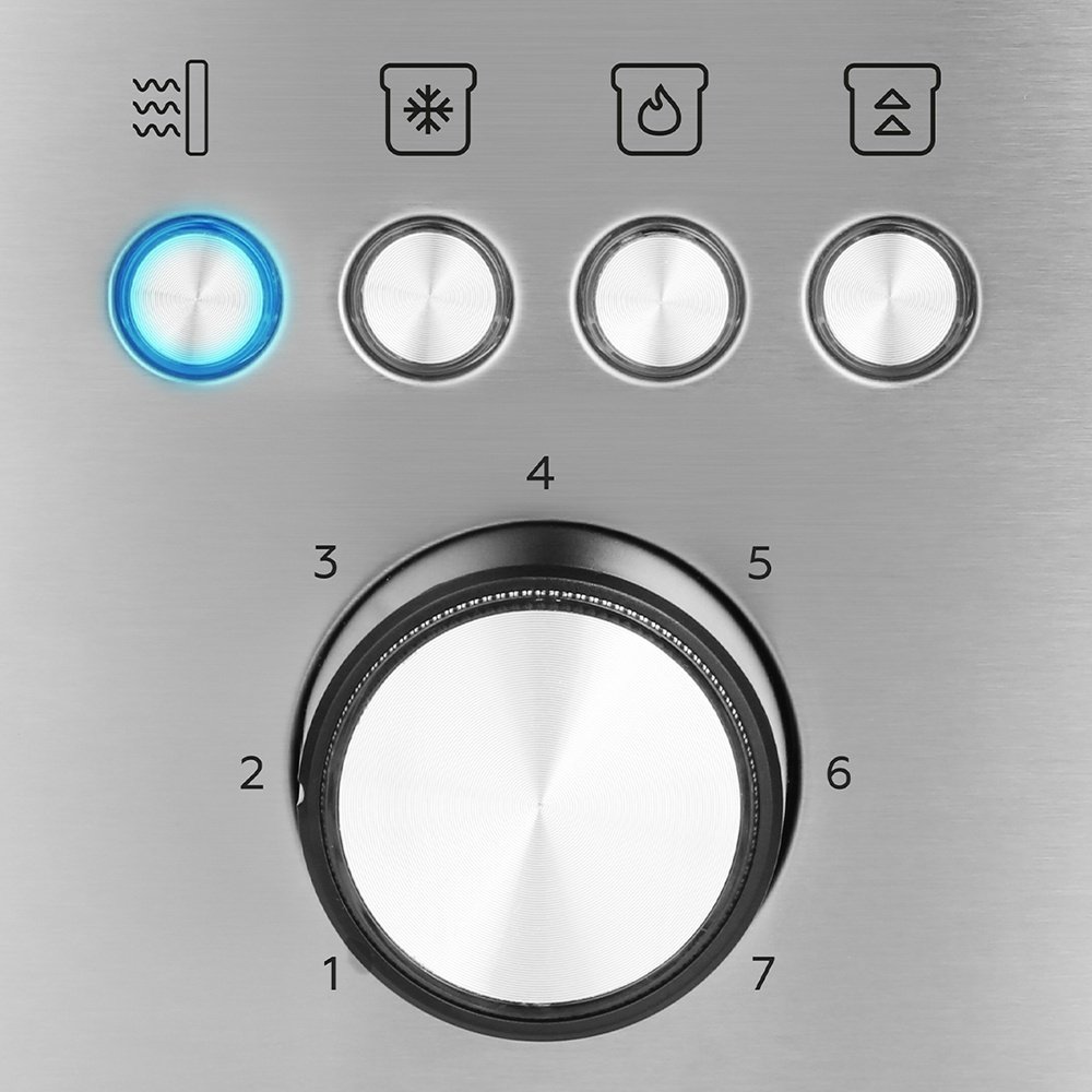 Тостер BQ T1010 стальной купить,0