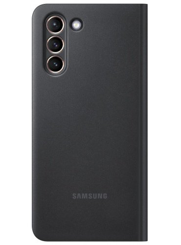 Чехол Samsung Smart Clear View для Galaxy S21 EF-ZG991CBEGRU черный
