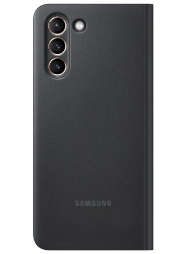 Чехол Samsung Smart Clear View для Galaxy S21 EF-ZG991CBEGRU черный